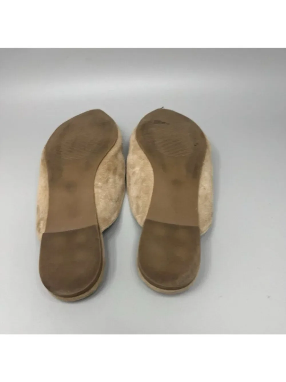 Steve Madden Forever Flats Loafers Chain Tan Beige Size 7M Womens